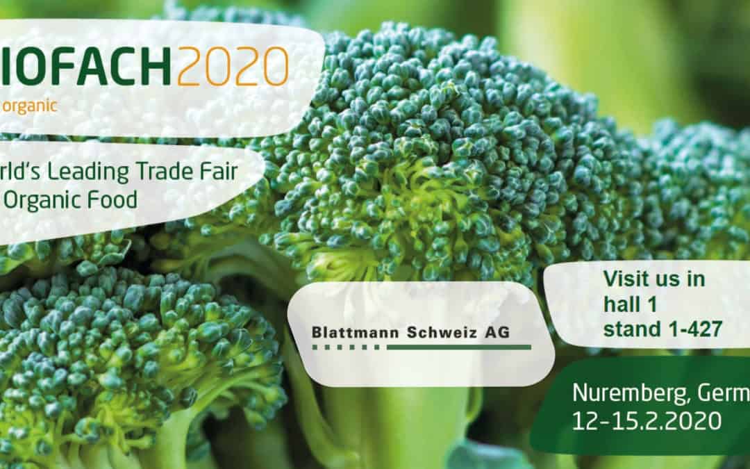 Blattmann auf der Biofach 2020 in Nürnberg