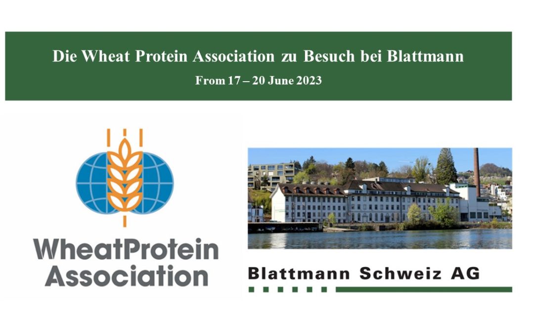 Wir freuen uns sehr, die Wheat Protein Association im Juni 2023 bei uns begrüssen zu dürfen